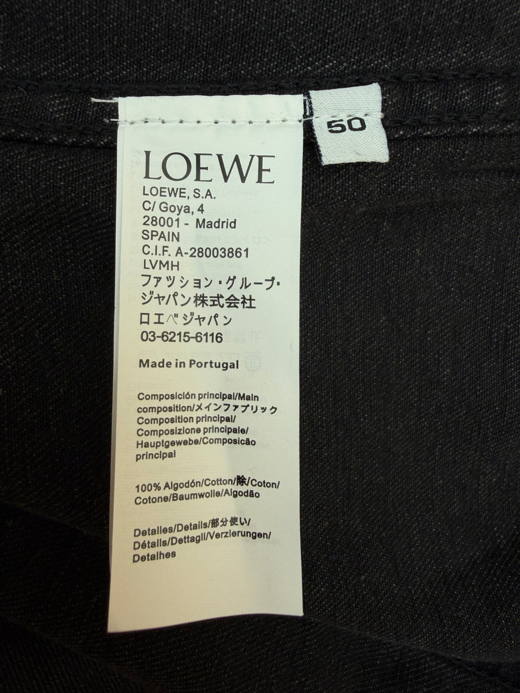 LOEWE JACKET STYLE 265