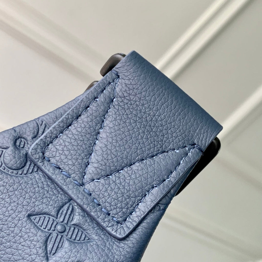 RUSH BUMBAG 30 IN DARK BLUE MONOGRAM SHADOW CALFSKIN