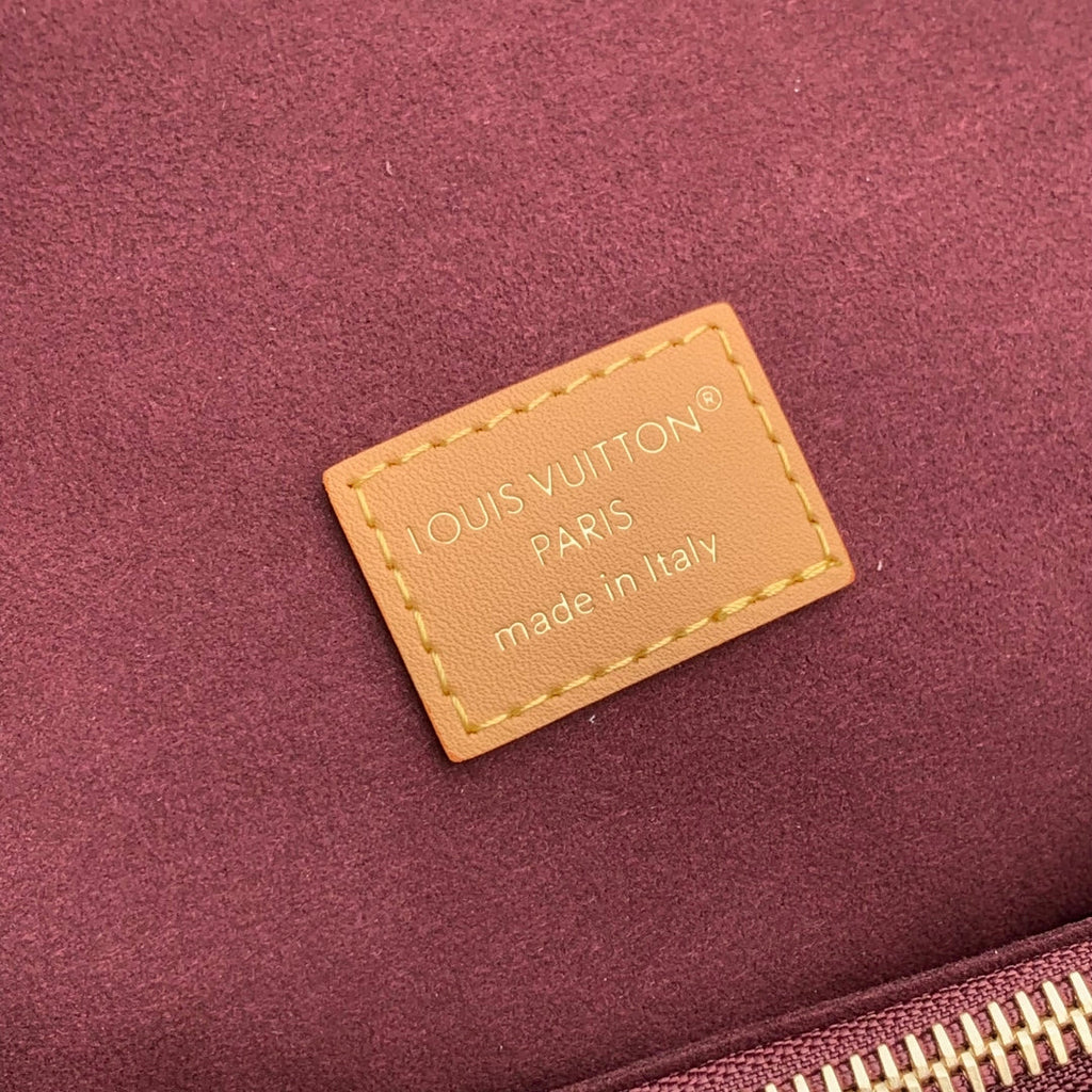 HIDE AWAY MM 36 IN BROWN MONOGRAM COATED CANVAS AND CALFSKIN