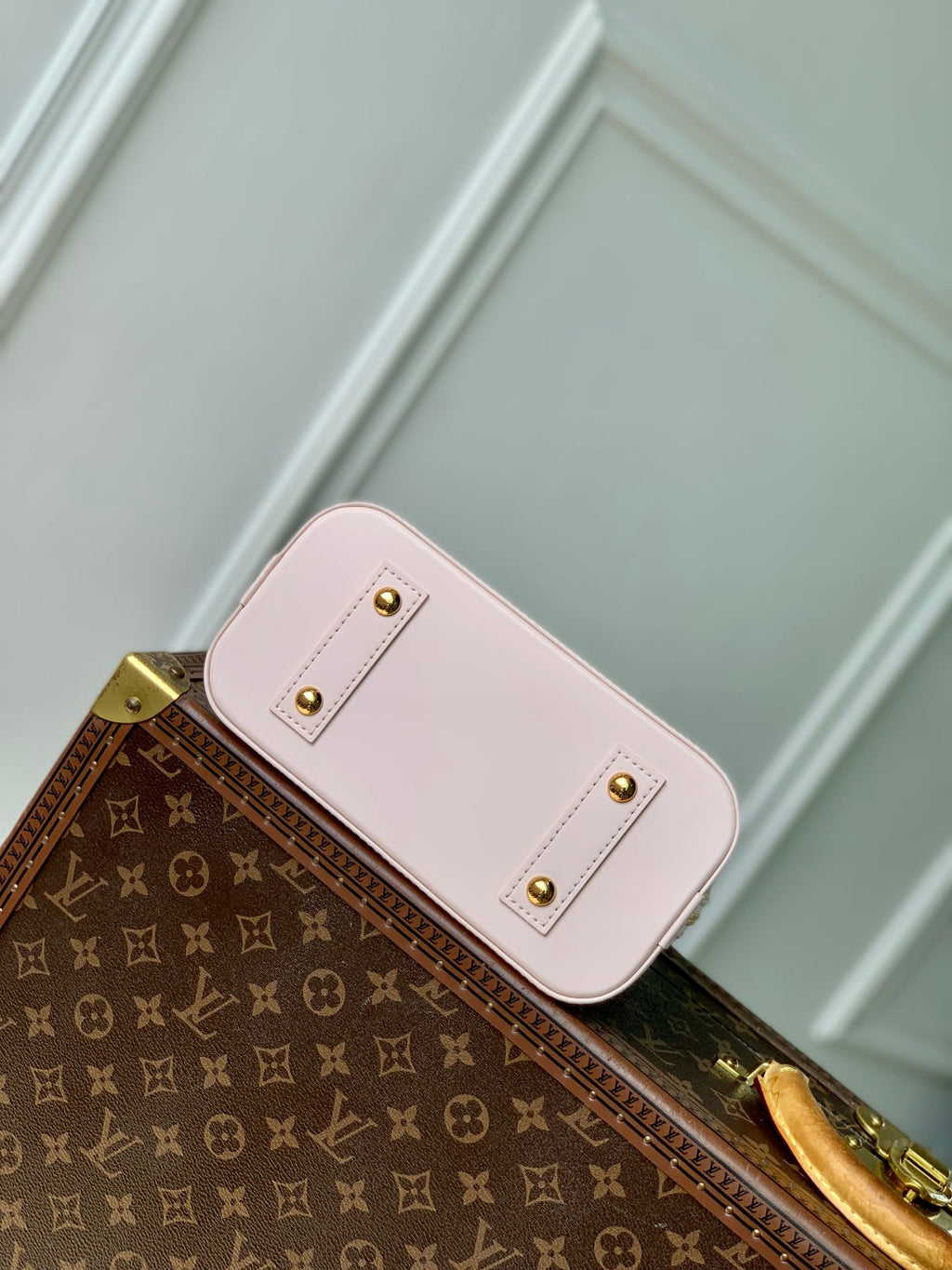 ALMA BB TAKASHI MURAKAMI 23.5 IN PINK CHEEKY CHERRY BLOSSOM EPI CALFSKIN