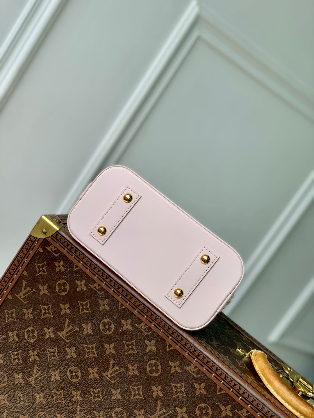 ALMA BB TAKASHI MURAKAMI 23.5 IN PINK CHEEKY CHERRY BLOSSOM EPI CALFSKIN