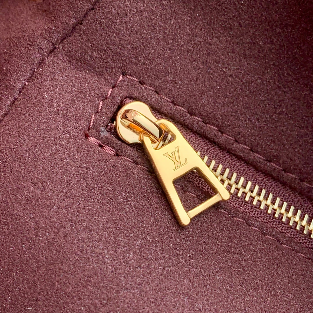 ANYTIME PM 34 IN ASH BROWN MONOGRAM EMPREINTE CALFSKIN