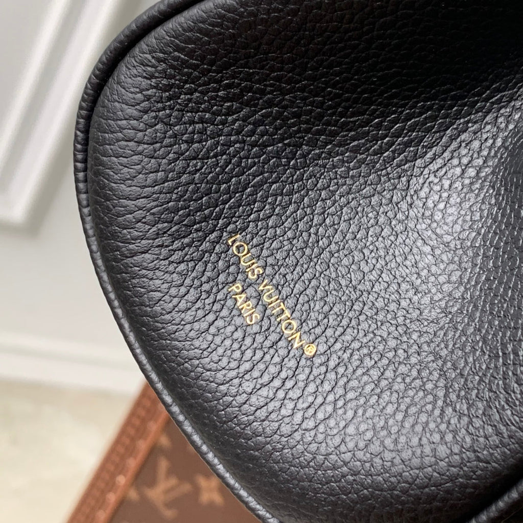 ANYTIME FLAP BAG 29.5 IN BLACK MONOGRAM CALFSKIN