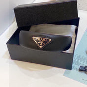 THICK HEADBAND IN BLACK CALFSKIN 730963