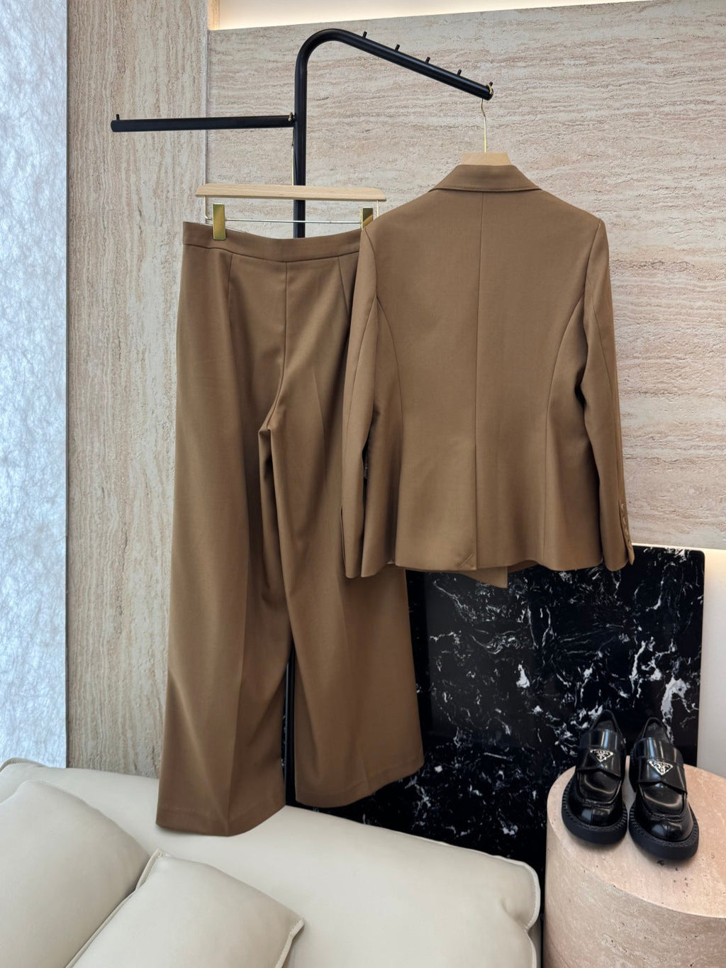 MAX MARA 25S SET VEST BLAZER 014