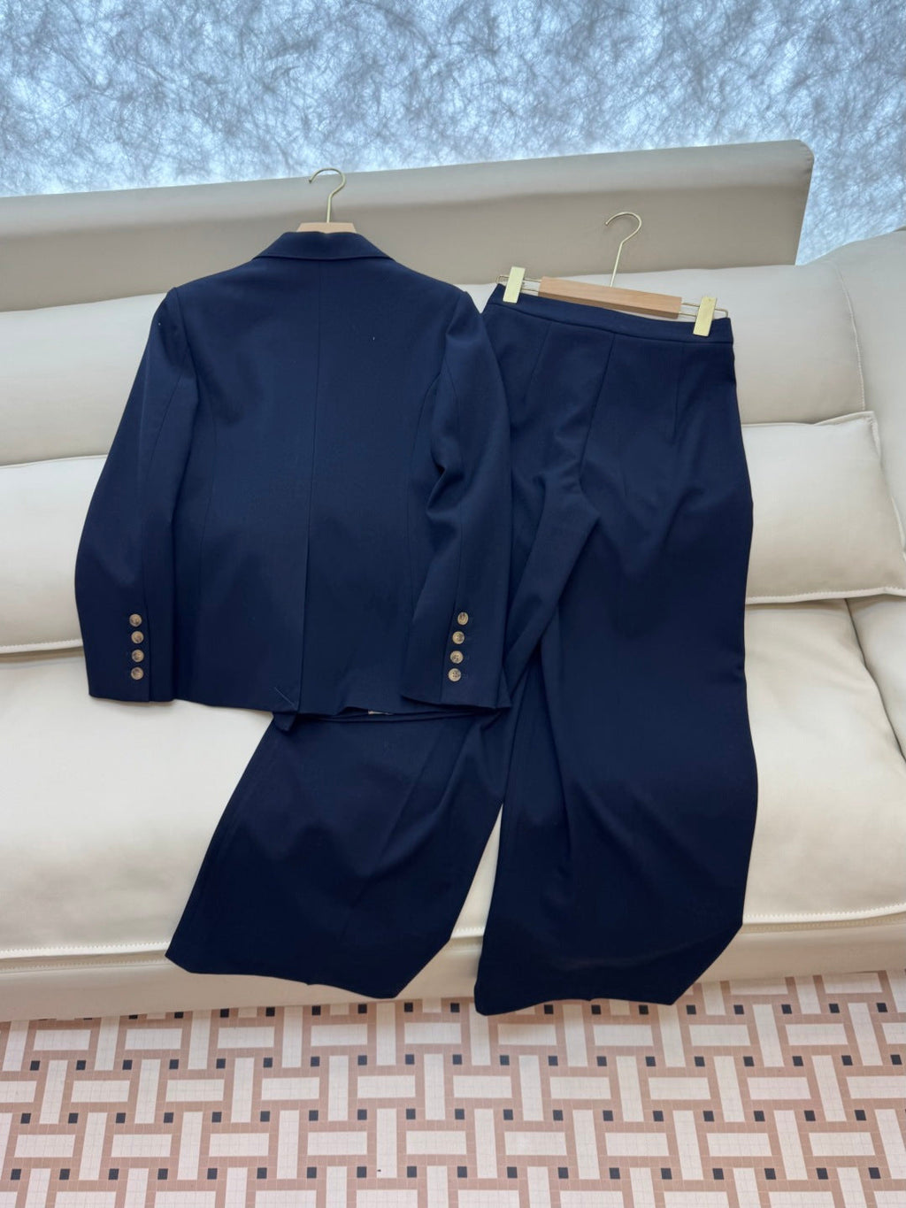 MAX MARA 25S SET VEST BLAZER 013