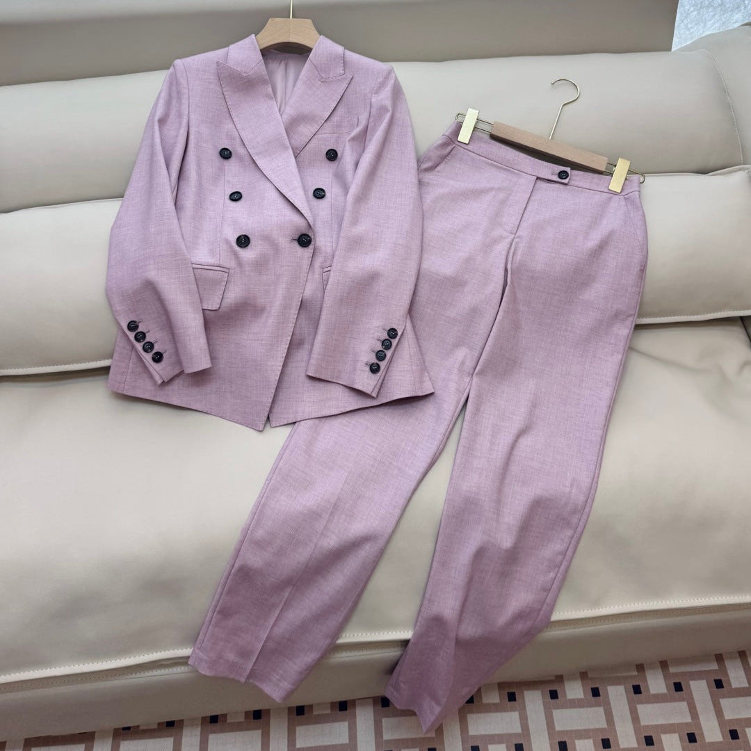 MAX MARA 25S SET VEST BLAZER 011