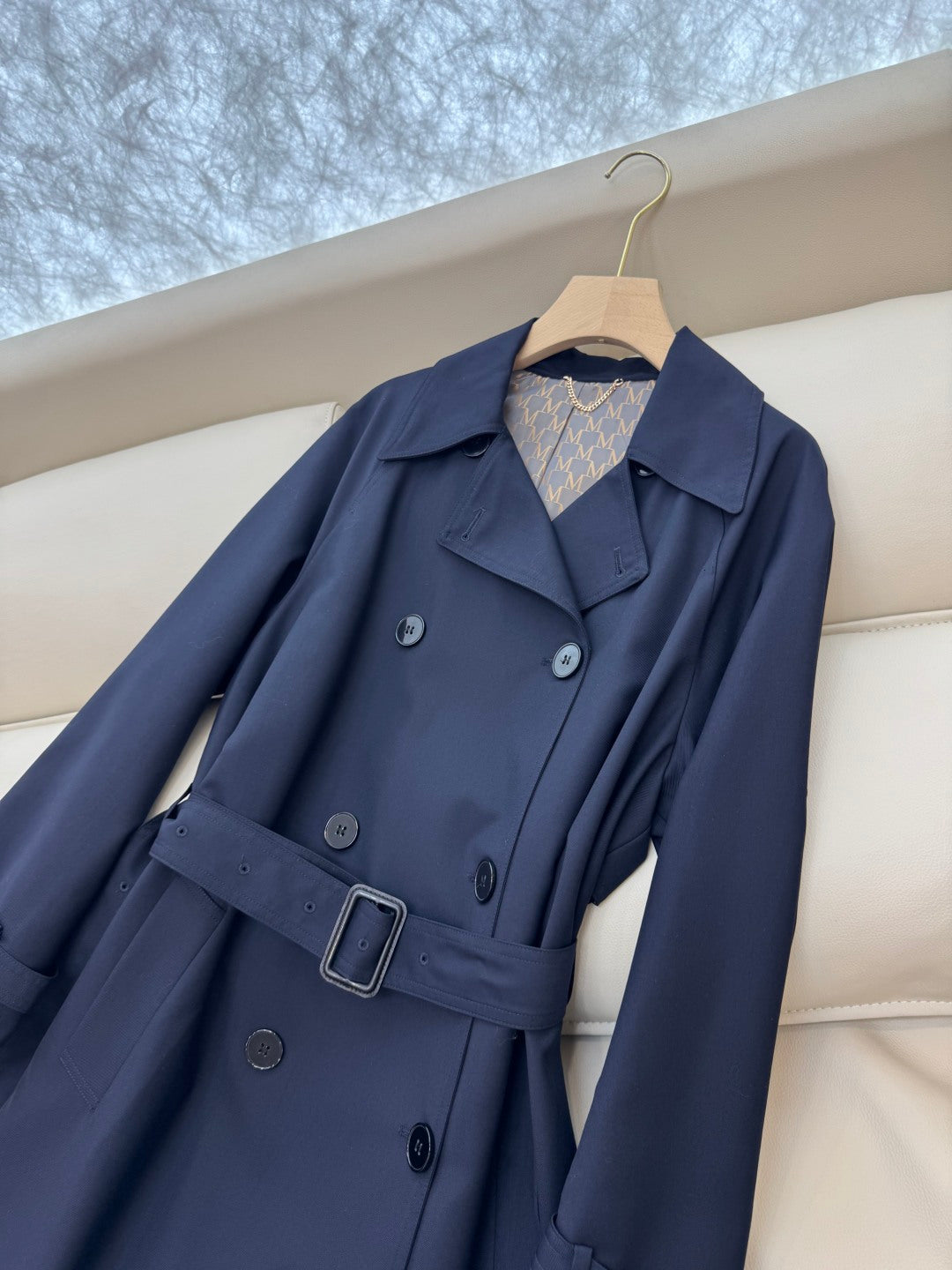 MAX MARA 25S DOUBLE-BREASTED LONG COAT 017