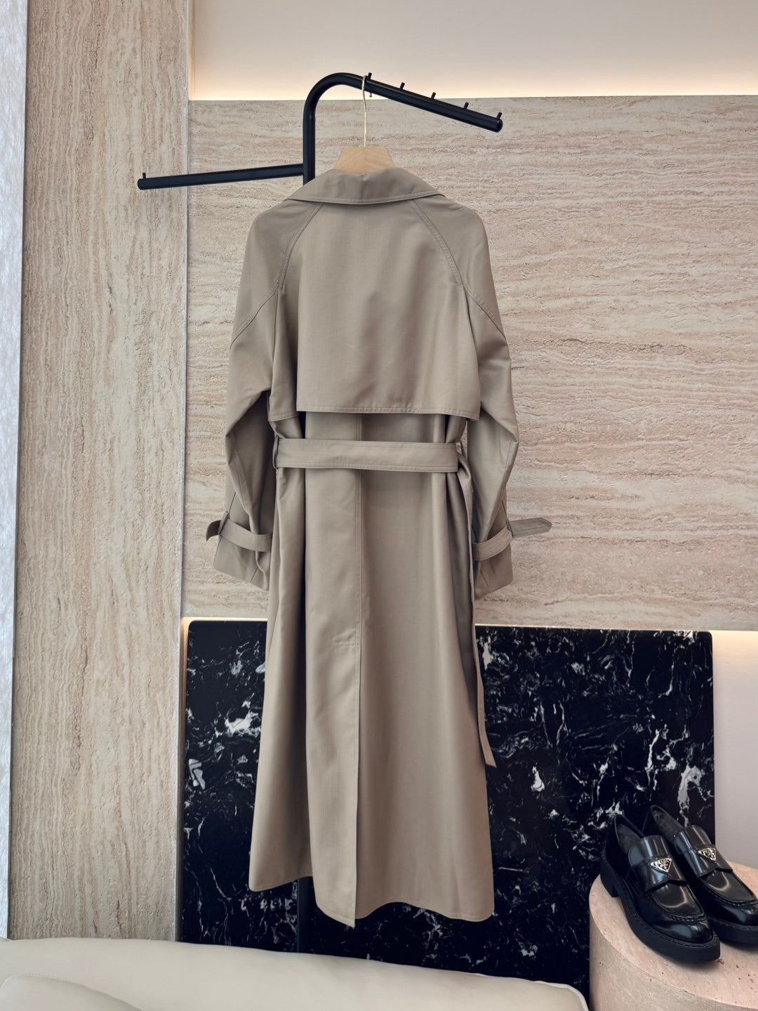 MAX MARA 25S DOUBLE-BREASTED LONG COAT 016