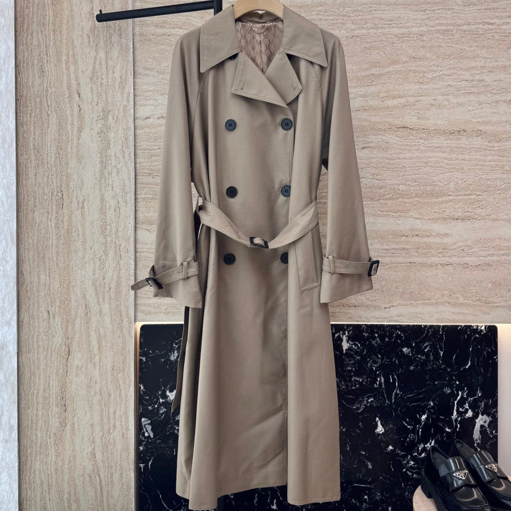 MAX MARA 25S DOUBLE-BREASTED LONG COAT 016
