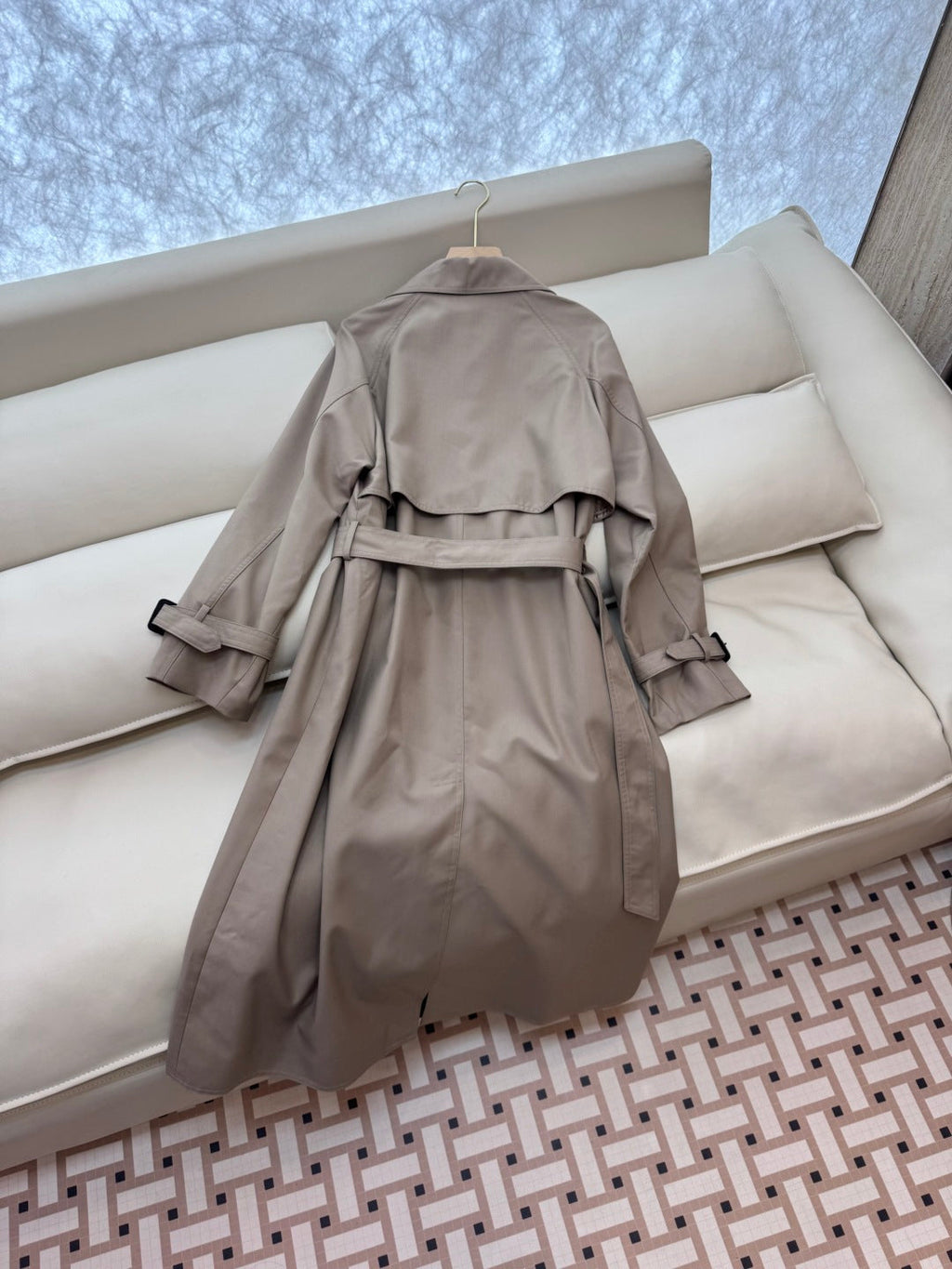 MAX MARA 25S DOUBLE-BREASTED LONG COAT 016