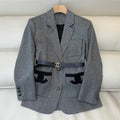 CHANEL 25S LONG BLAZER COAT 492