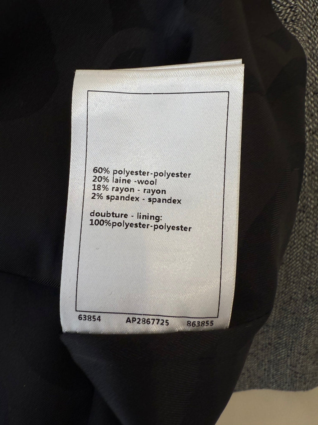 CHANEL 25S LONG BLAZER COAT 492