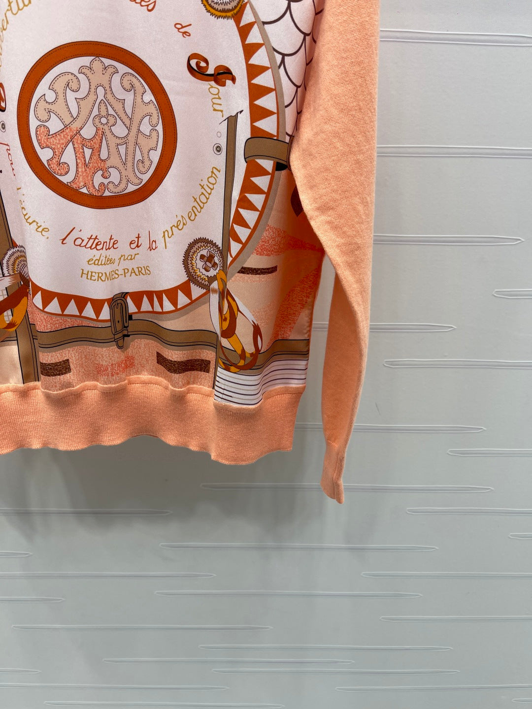 HERMES 25S LONG-SLEEVE CREW-NECK SWEATER 289