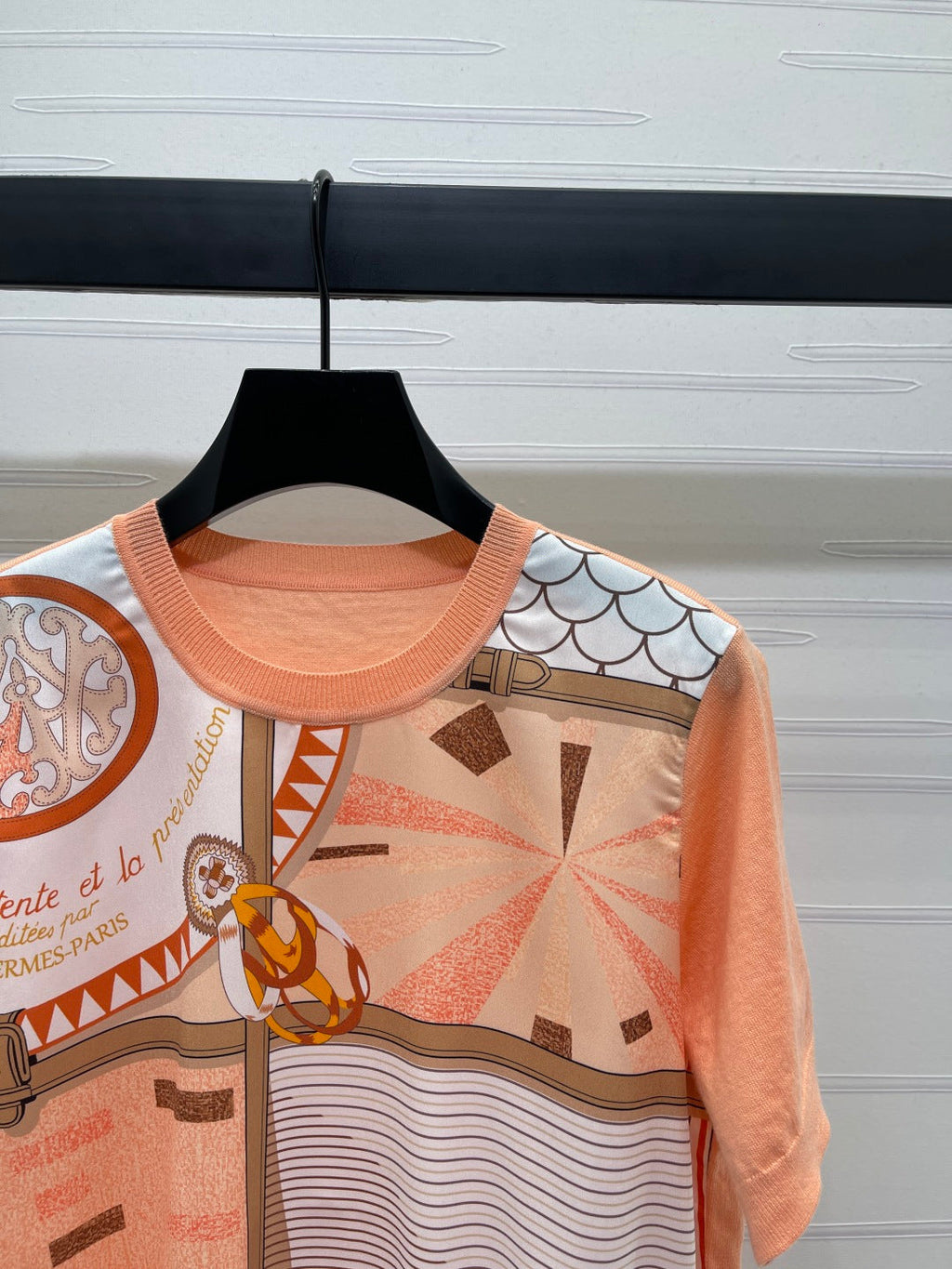 HERMES 25S SHORT-SLEEVE CREW-NECK T-SHIRT 290