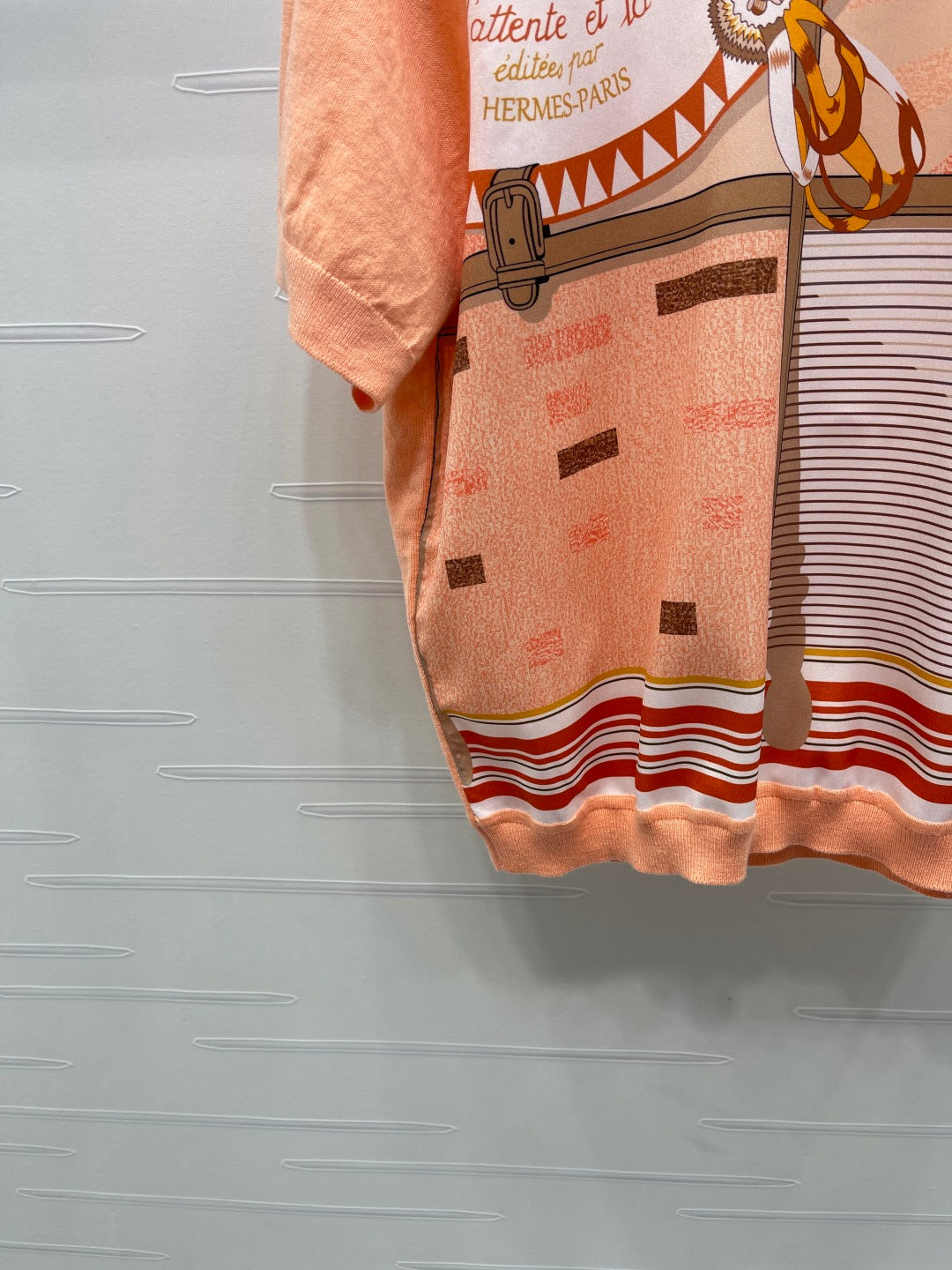 HERMES 25S SHORT-SLEEVE CREW-NECK T-SHIRT 290