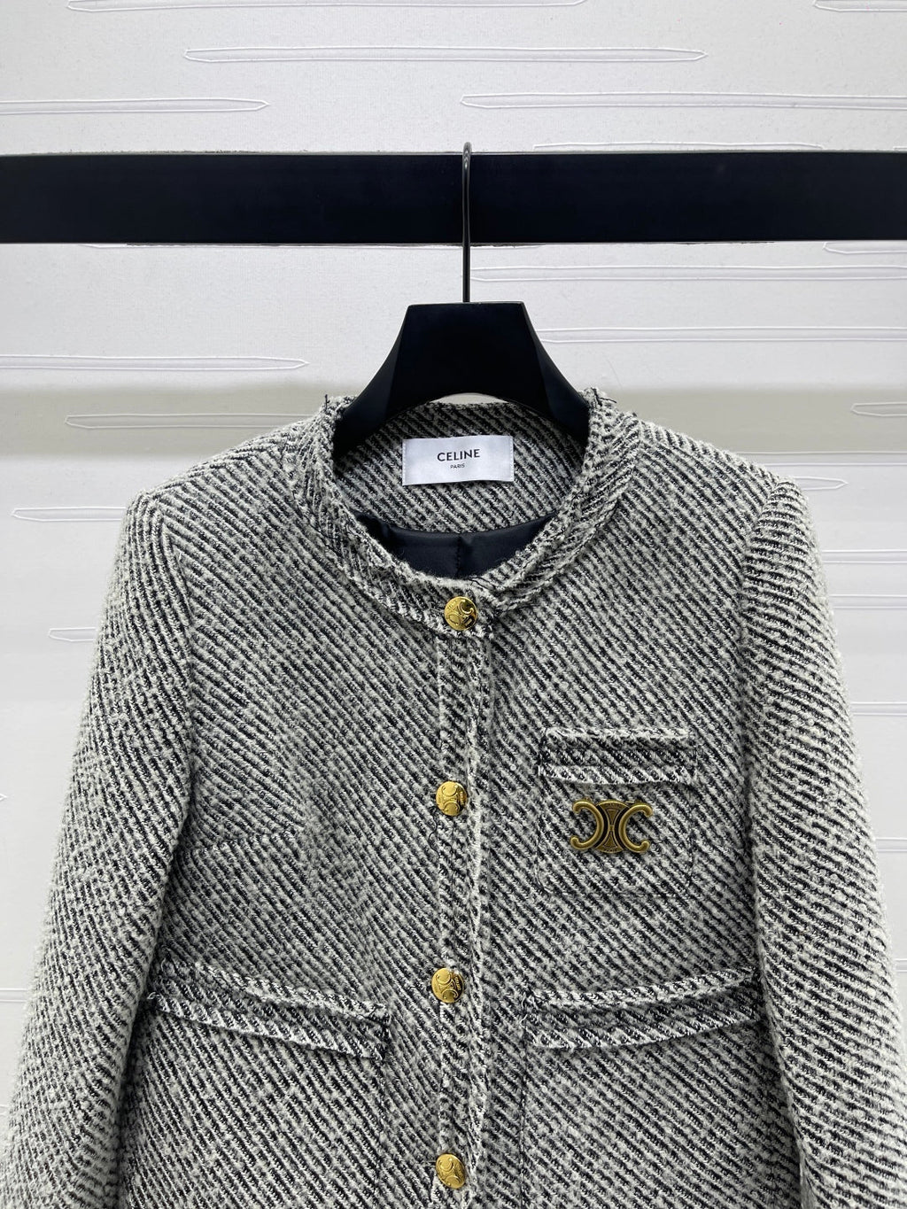 CELINE 25S TWEED JACKET 0033