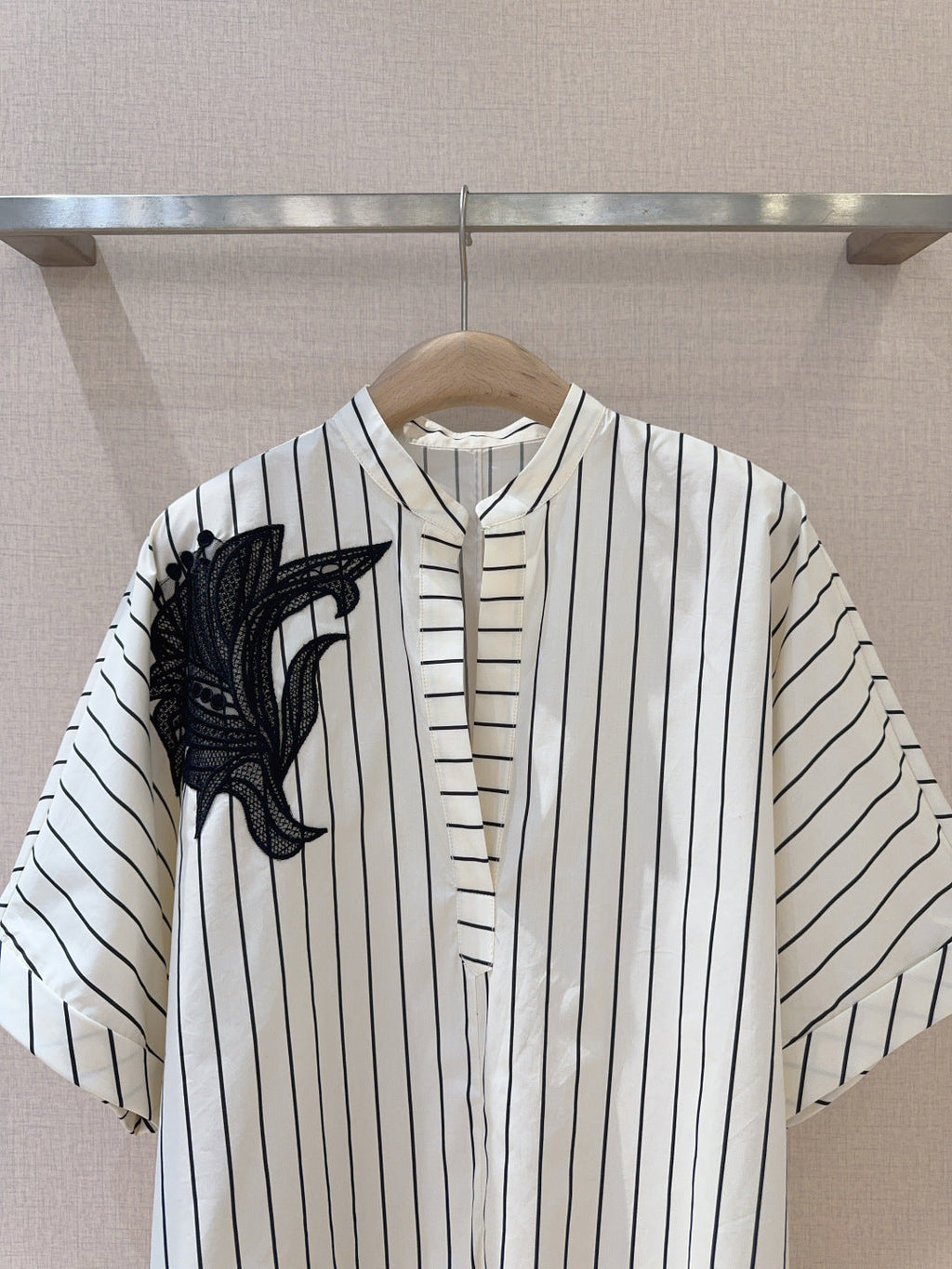 LV 25S VERTICAL STRIPED SHIRT 0148