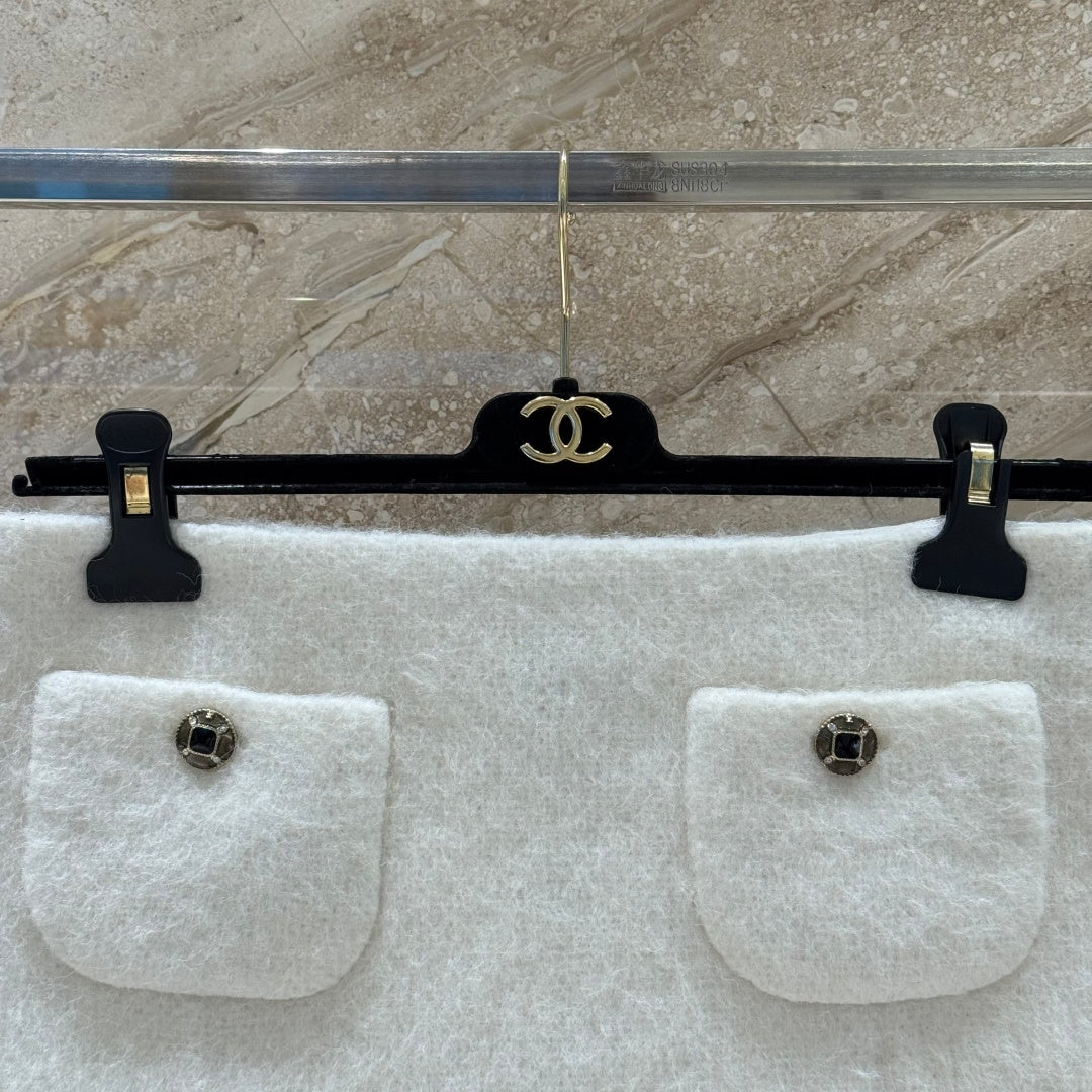 CHANEL 25S KNIT MIDI SKIRT 532