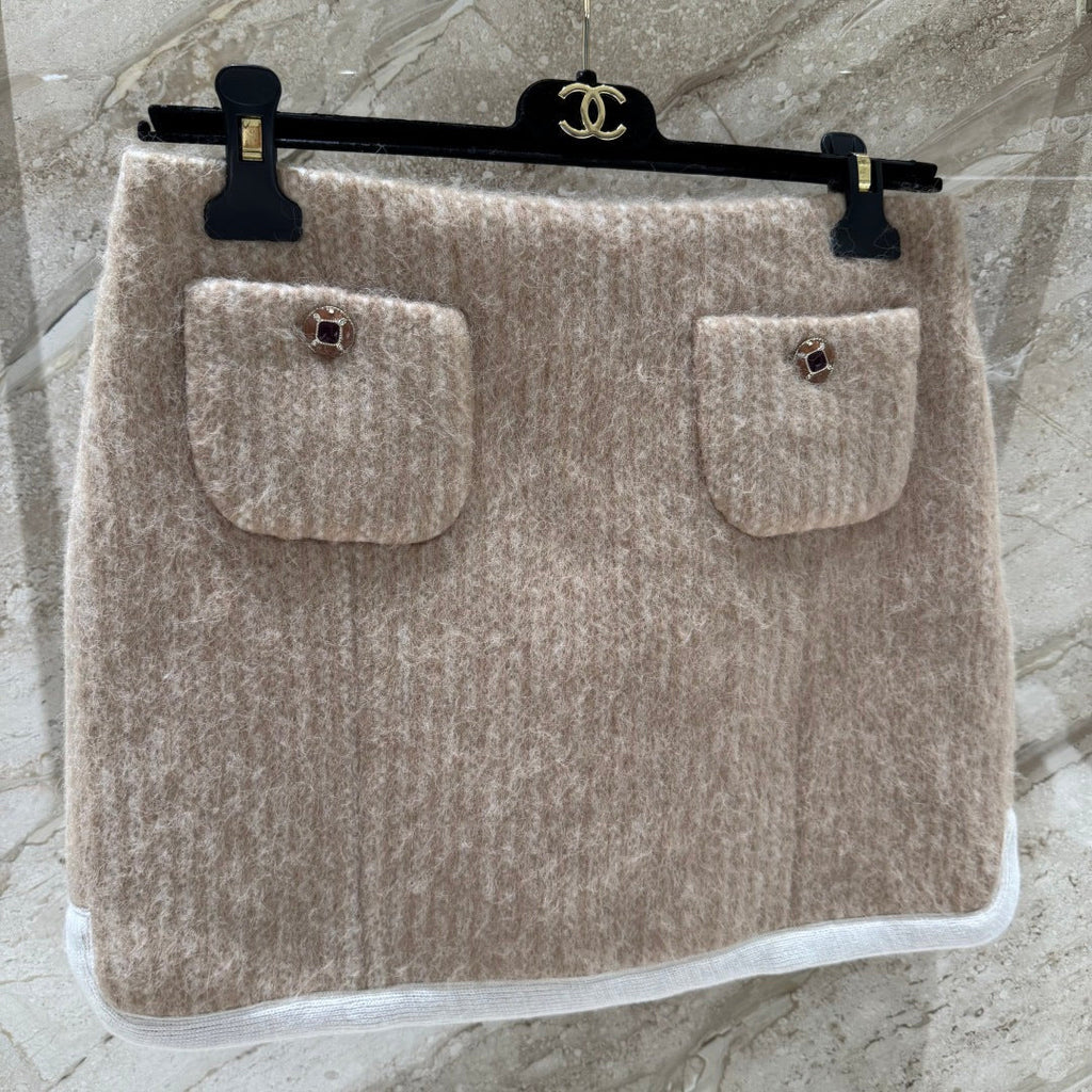 CHANEL 25S KNIT MIDI SKIRT 530