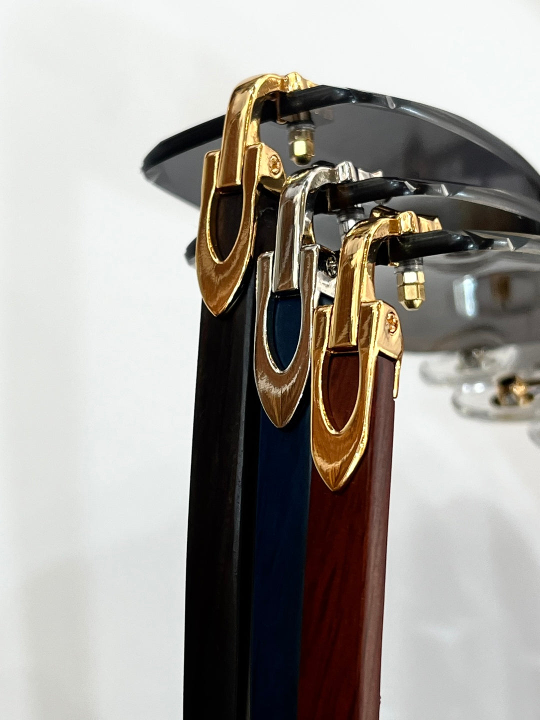 C DE RIMLESS RECTANGULAR FRAME SUNGLASSES CT0612S IN METAL