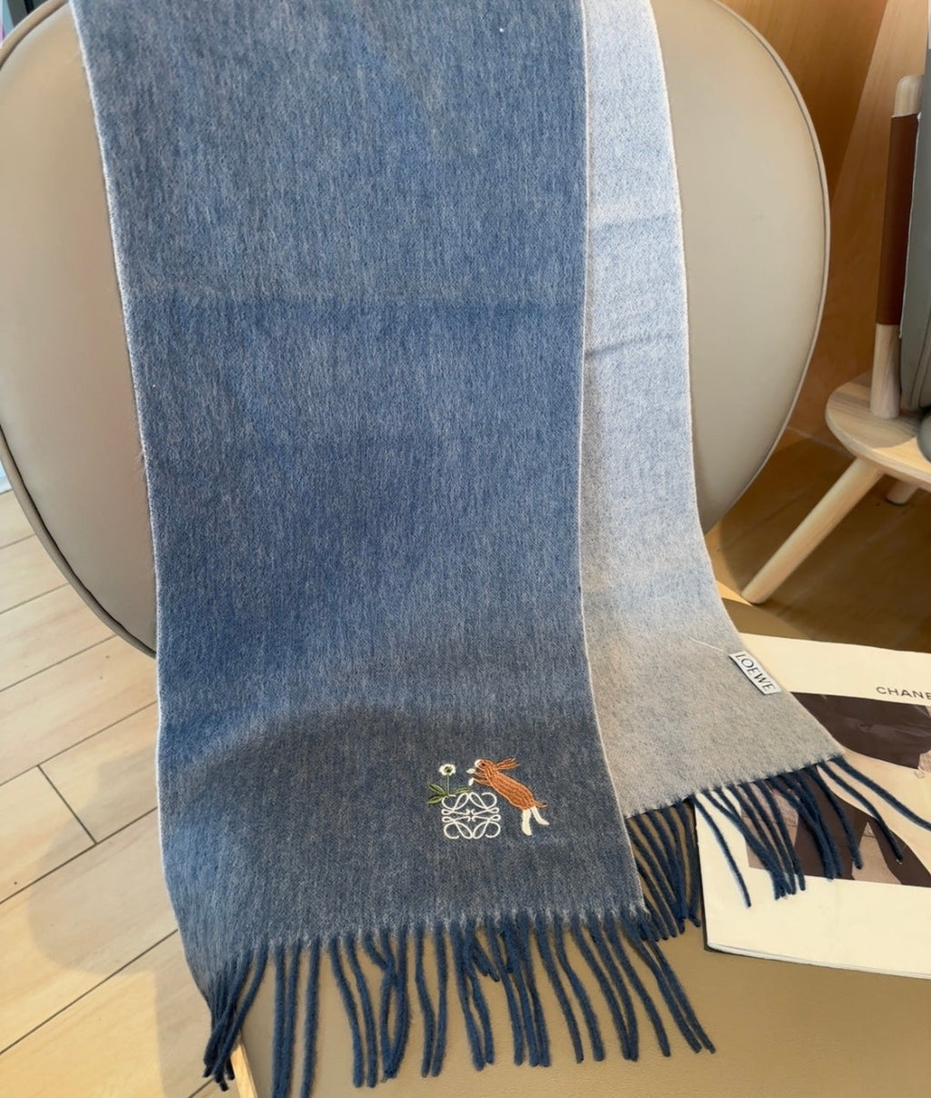 LOEWE 25S SCARF 180 IN CASHMERE 858167