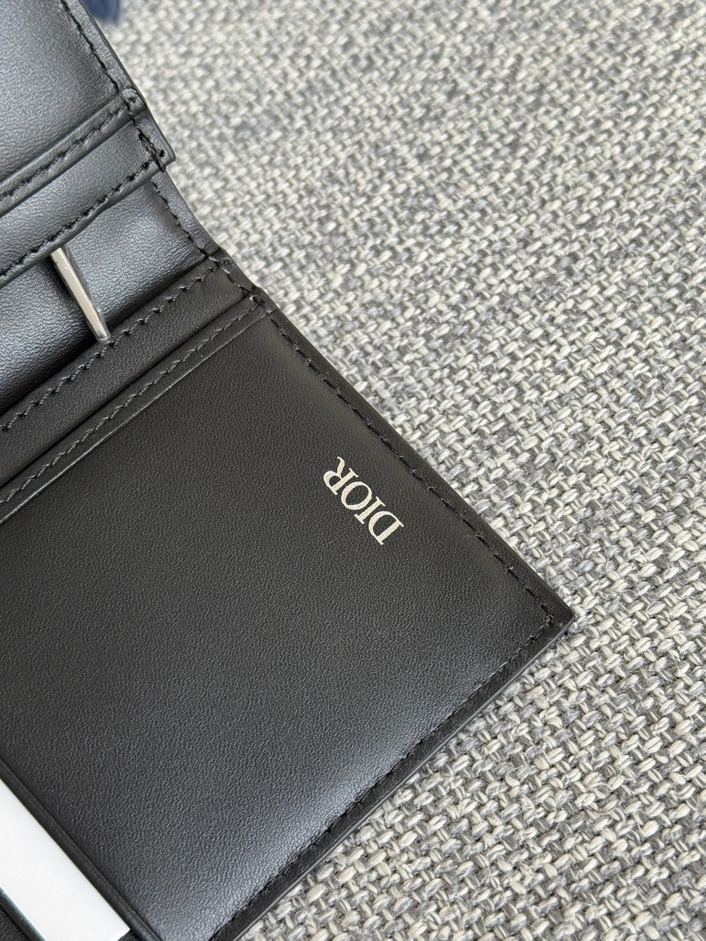 VERTICAL LONG WALLET 19 IN BLACK MONOGRAM OBLIQUE JACQUARD