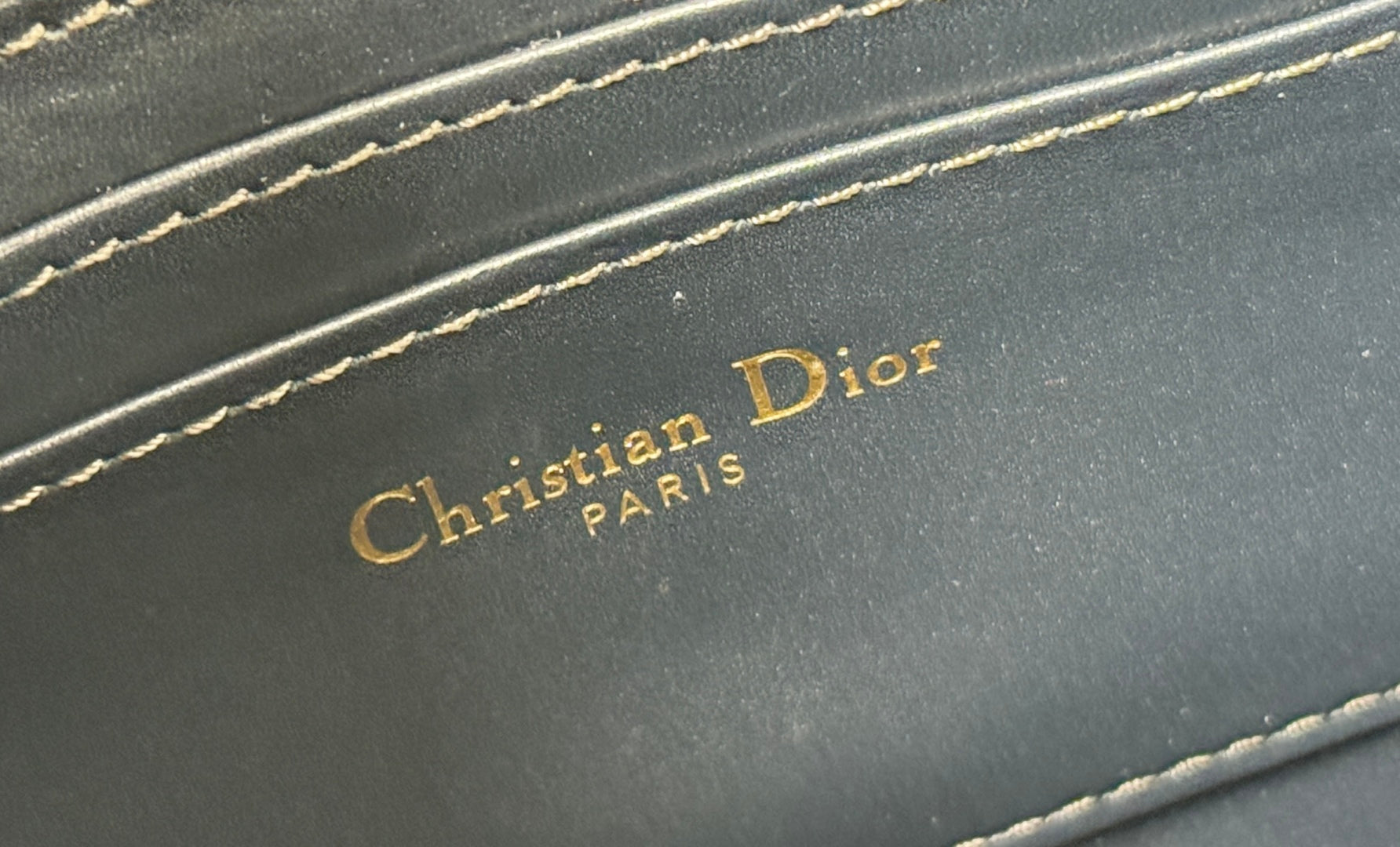 DIOR 25S 30 MONTAIGNE AVENUE POUCH WITH FLAP 30 IN BLUE DIOR OBLIQUE JACQUARD