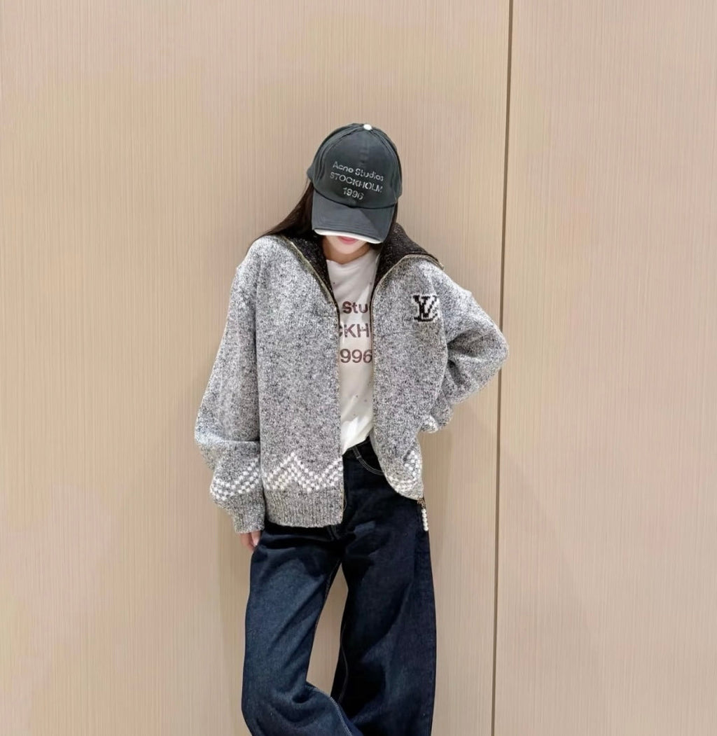 LV 25S WOOL CARDIGAN 0006