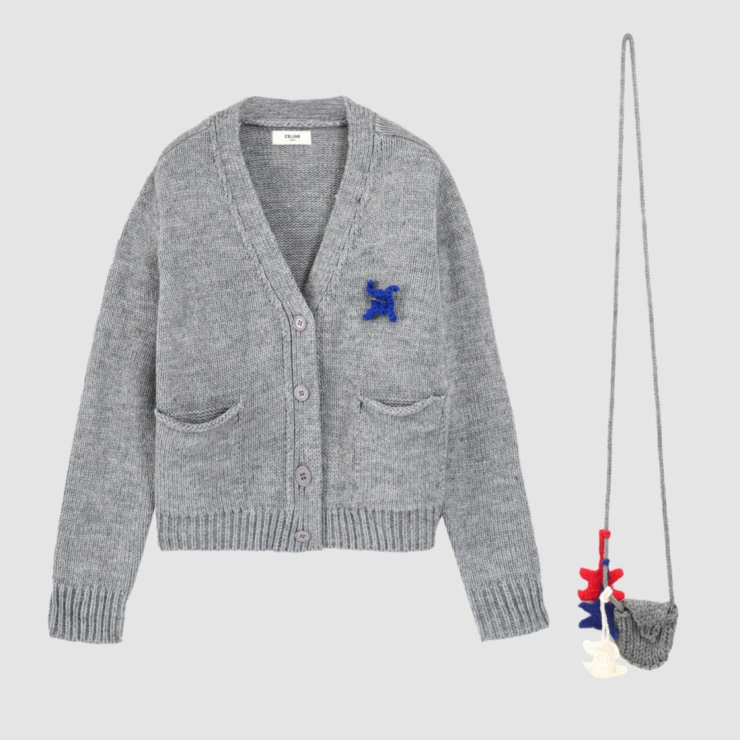 CELINE 25S KNITTED CARDIGAN 0001