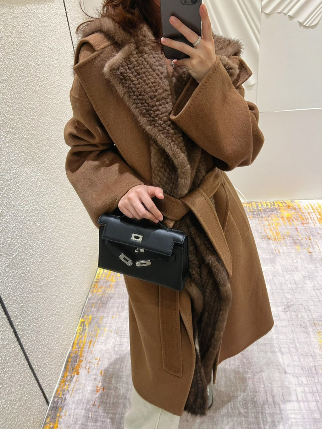 MAX MARA 25S MINK FUR COAT 031