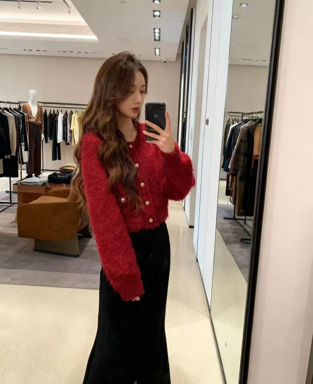 CHANEL 25S ROUND-NECK CARDIGAN 510