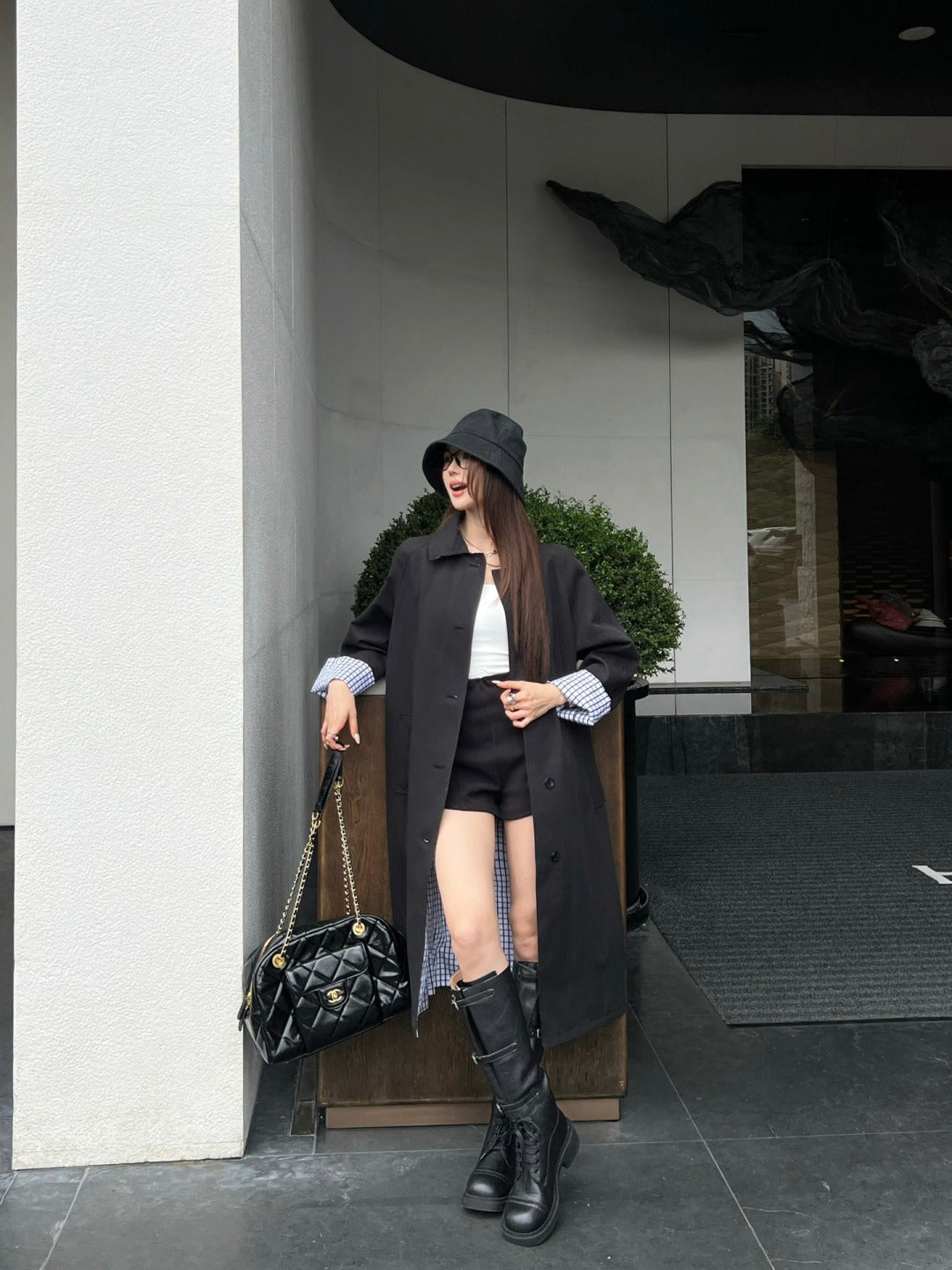 MIUMIU LONG TRENCH COAT STYLE 664
