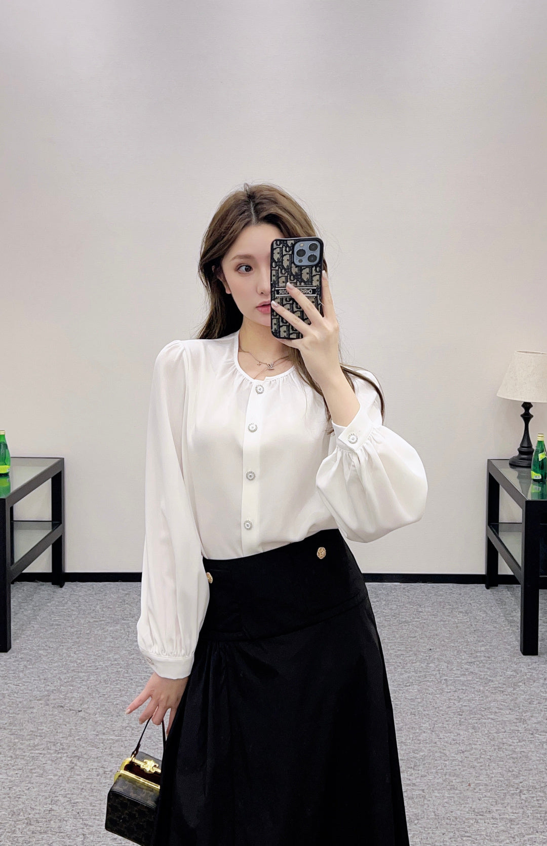 CHANEL 25S ROUND-NECK SHIRT 602