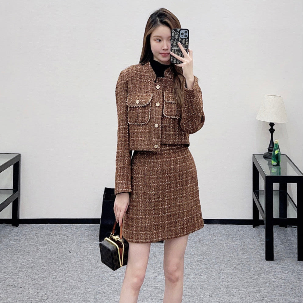 CHANEL 25S JACKET AND SKIRT SET 600