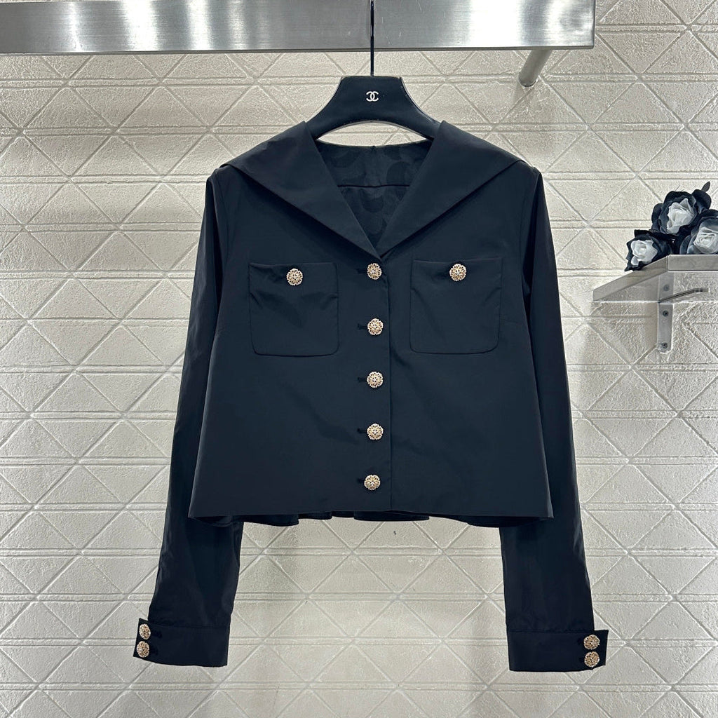 CHANEL 25S COLLARED SHIRT 616