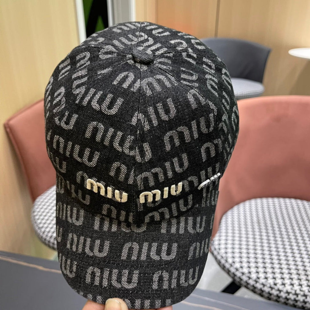 MM BASEBALL CAP IN DARK SLATE GRAY DENIM