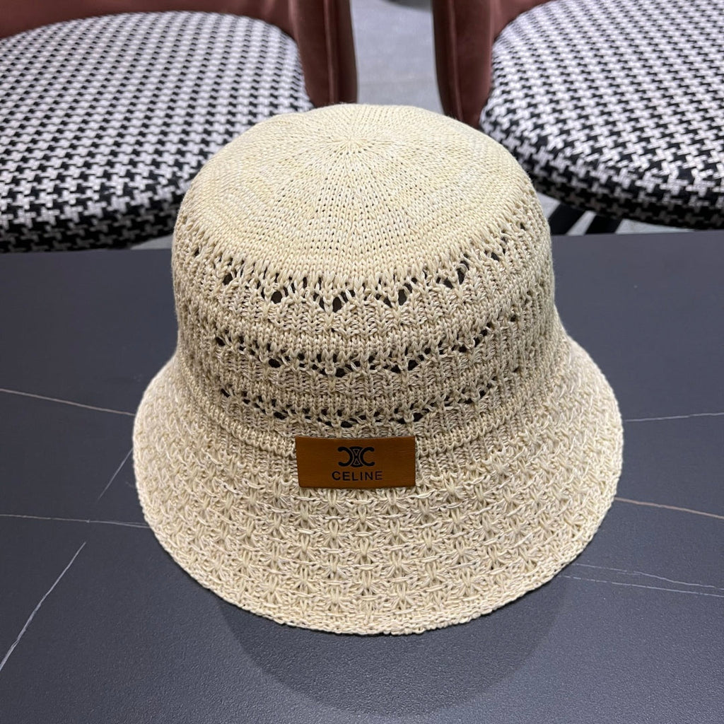 BUCKET HAT MODEL 651871 IN BEIGE CROCHET