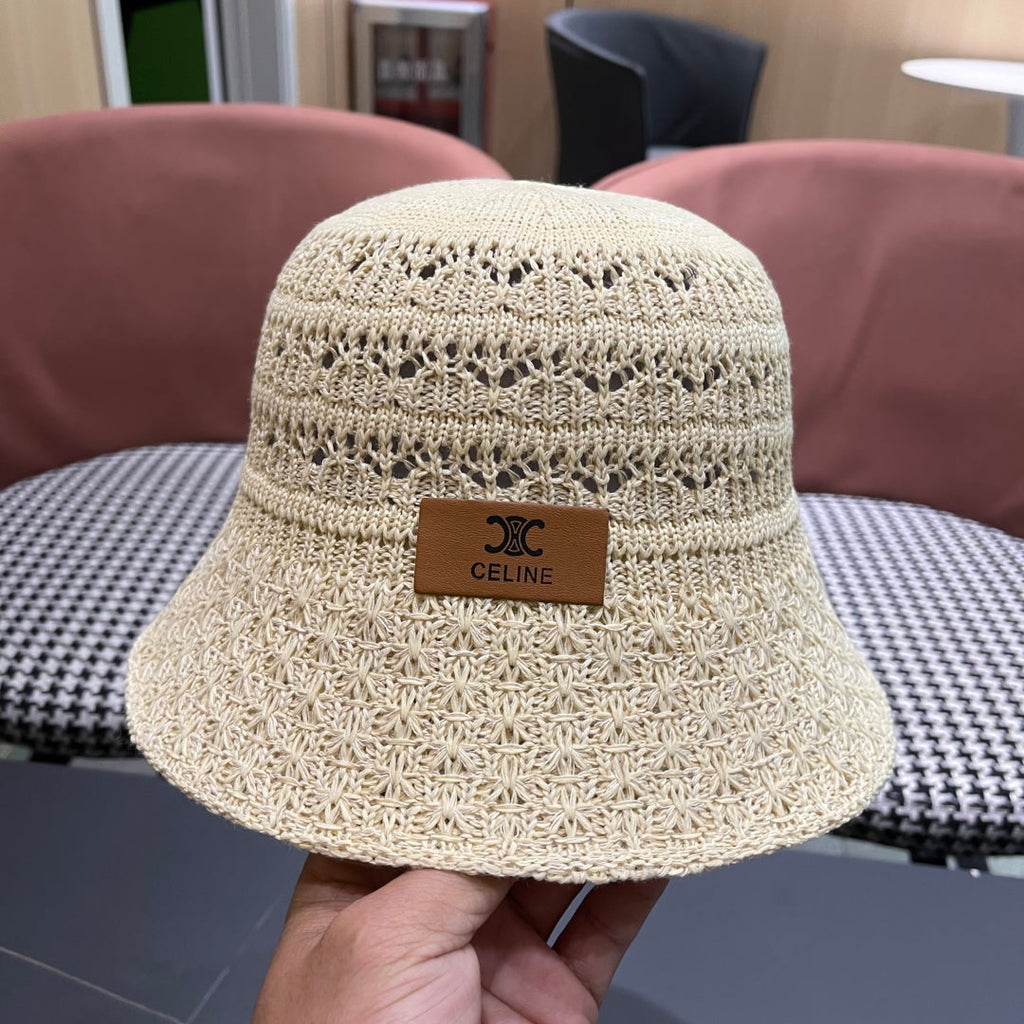 BUCKET HAT MODEL 651871 IN BEIGE CROCHET