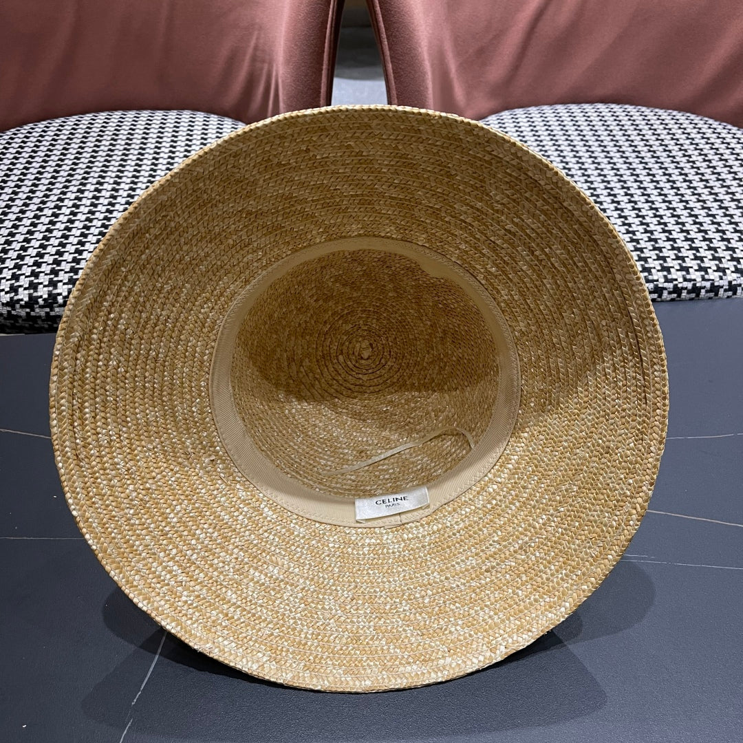 BUKET HAT MODEL 653603 IN NATURAL RAFFIA STRAW
