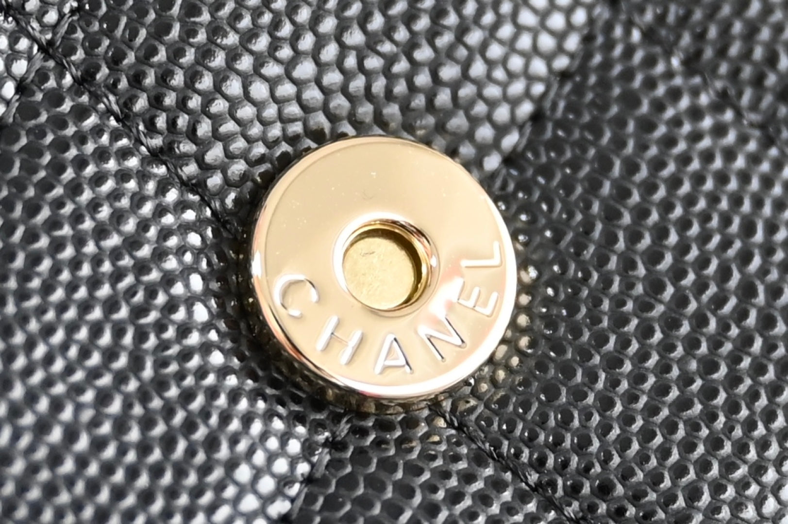 CHANEL 25S KELLY 14.5 CM IN BLACK LAMBSKIN