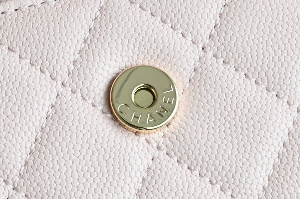 CHANEL 25S KELLY 18 CM IN LIGHT PINK LAMBSKIN