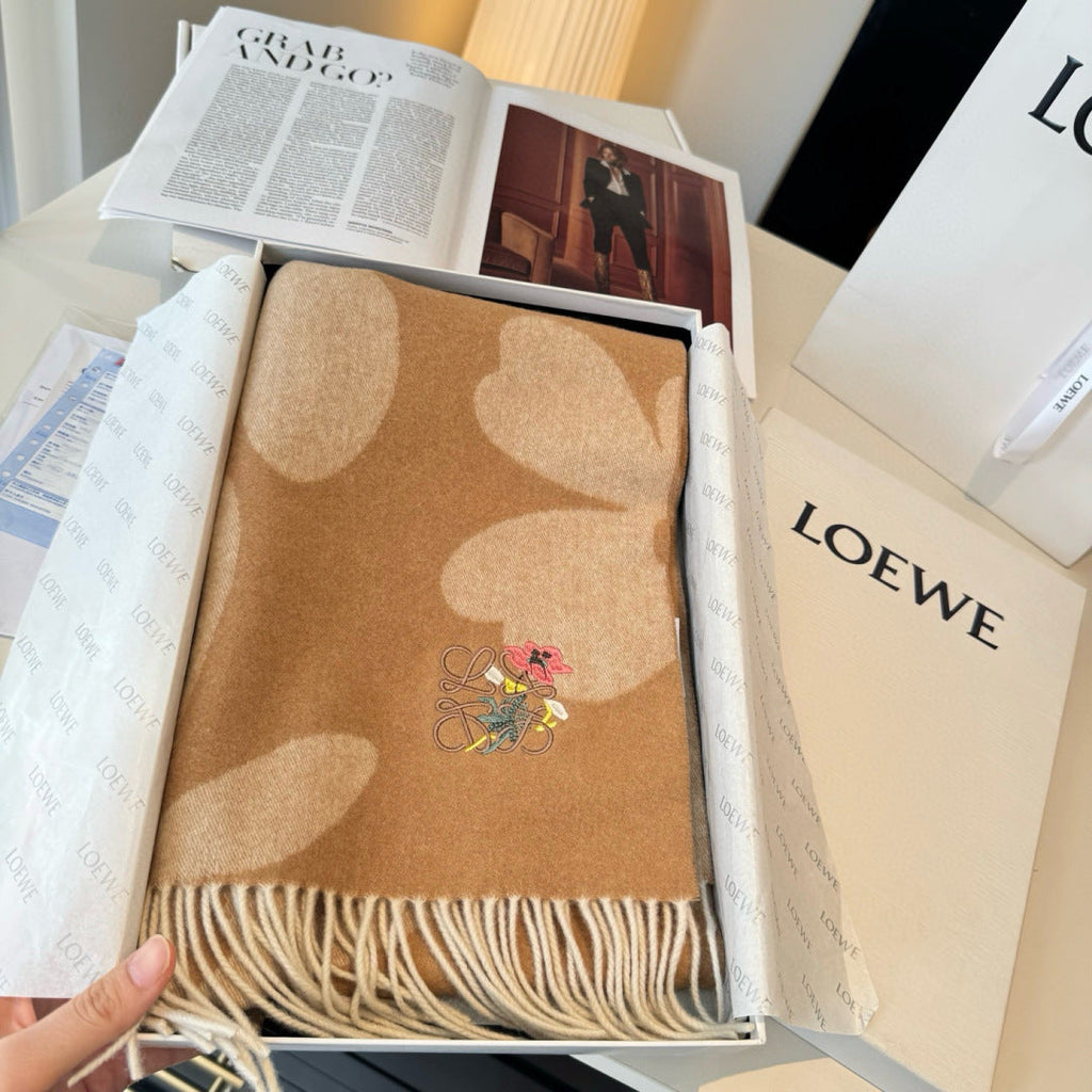 LOEWE 25S SCARF 180 IN CASHMERE 858248