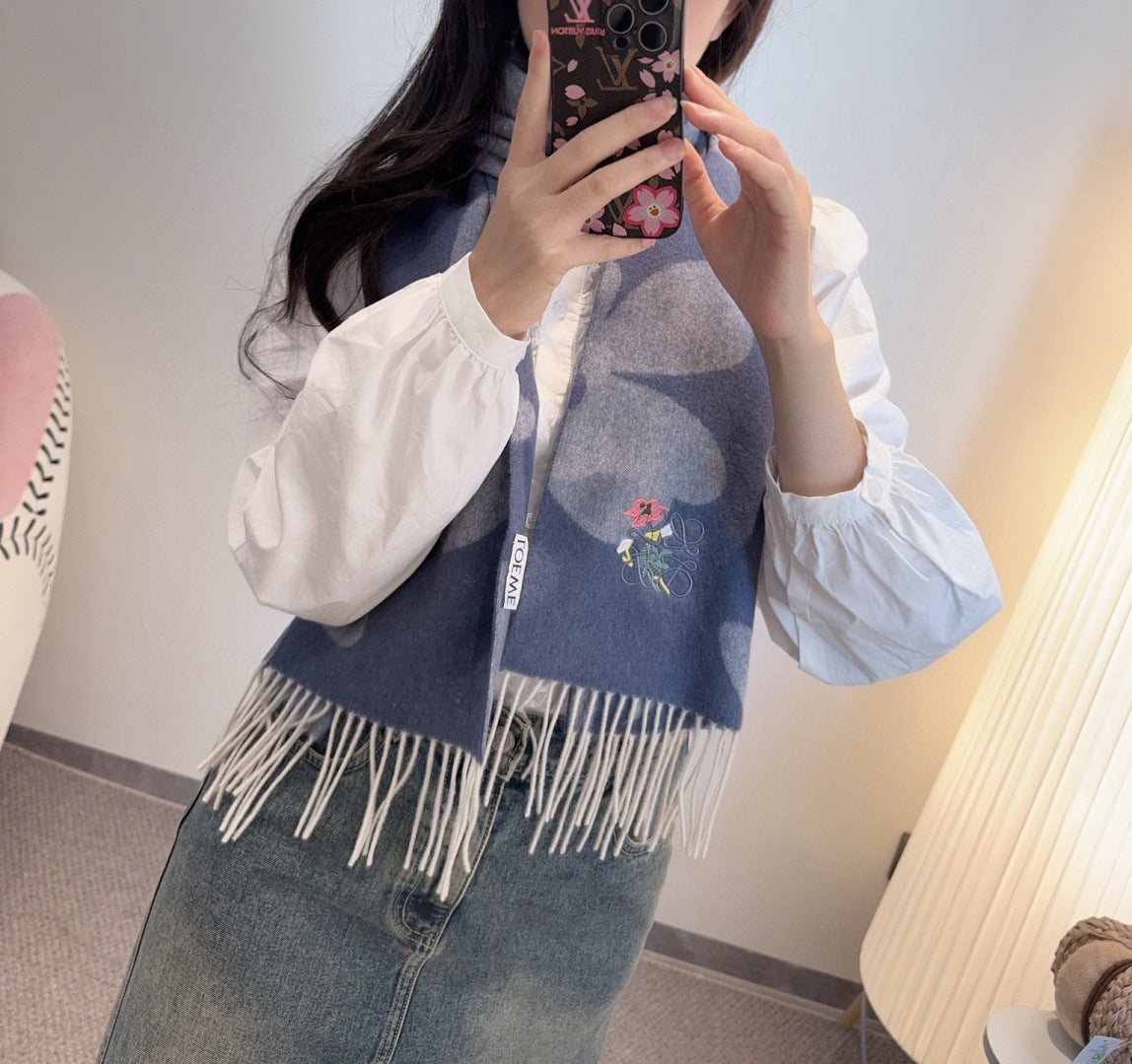 LOEWE 25S SCARF 180 IN CASHMERE 858249