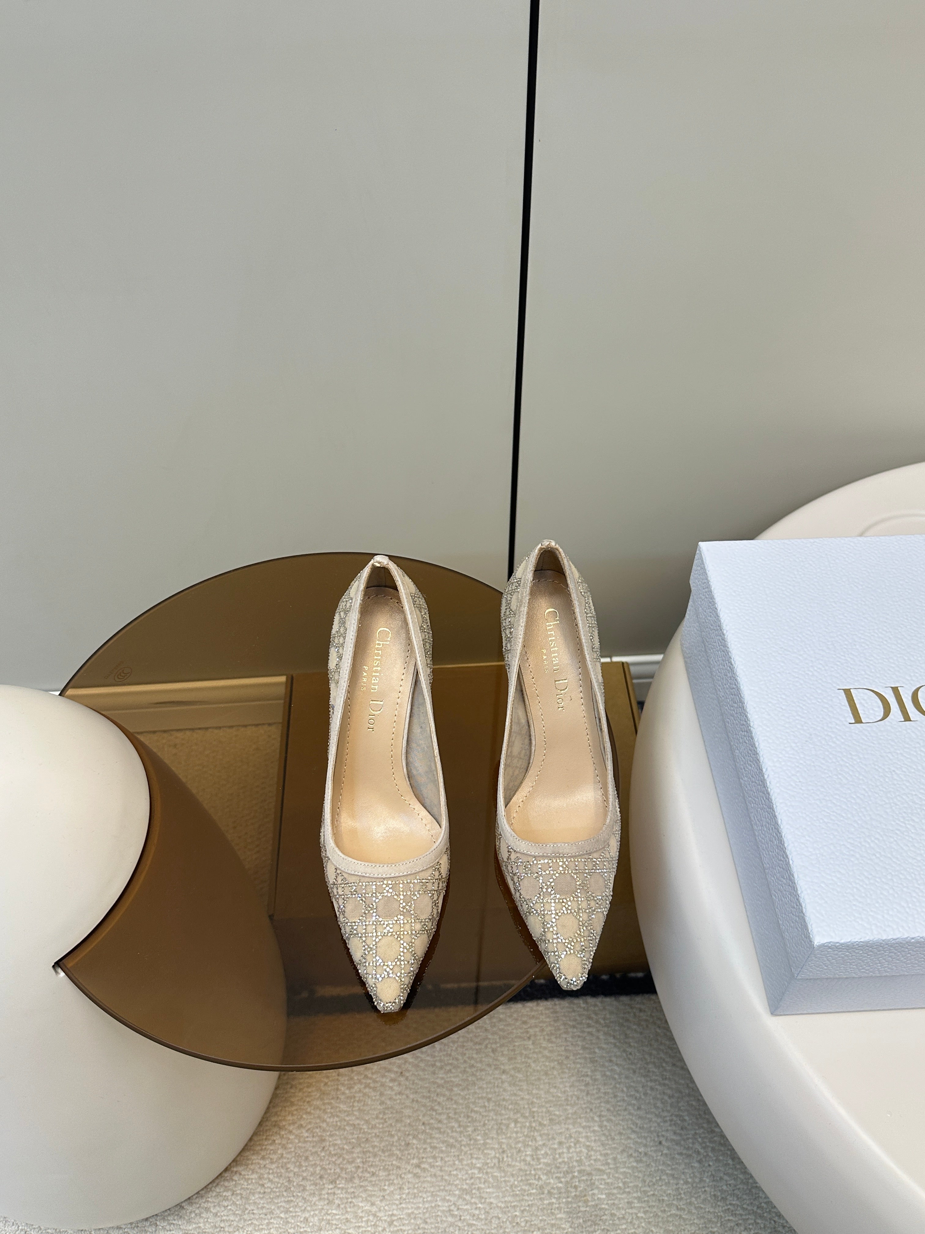 HIGH HEELS PUMP IN CAMEL BEIGE LAMB SUEDE 10 CM