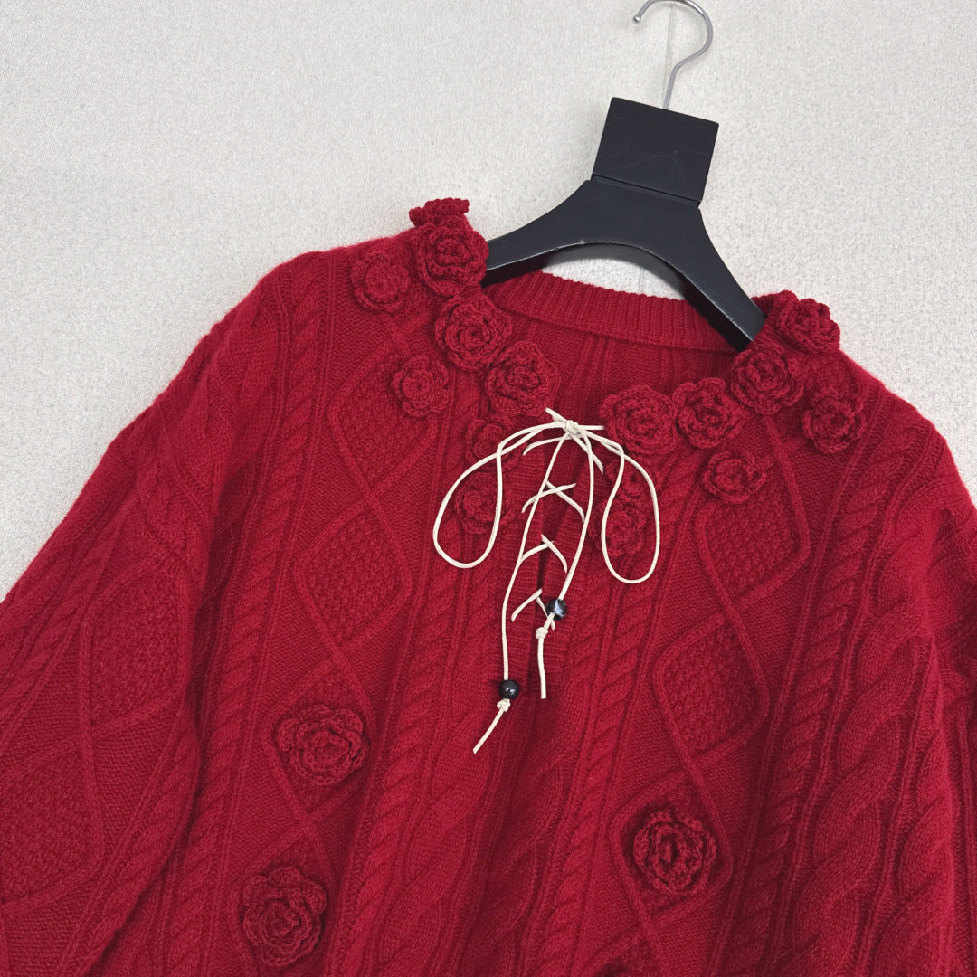 MIUMIU KNITTED SWEATER STYLE 665