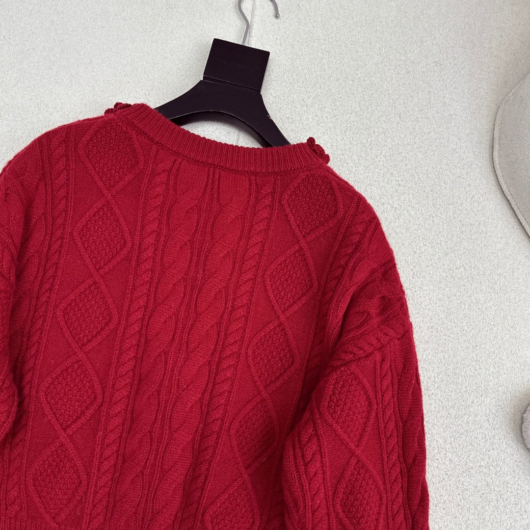 MIUMIU KNITTED SWEATER STYLE 665