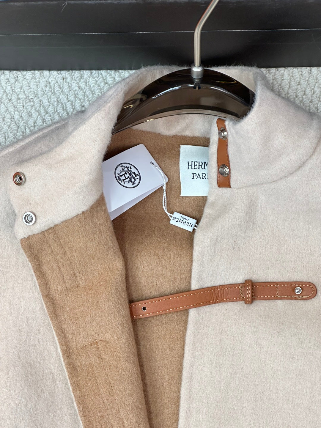 HERMES 25S LUXURY CASHMERE COAT 218