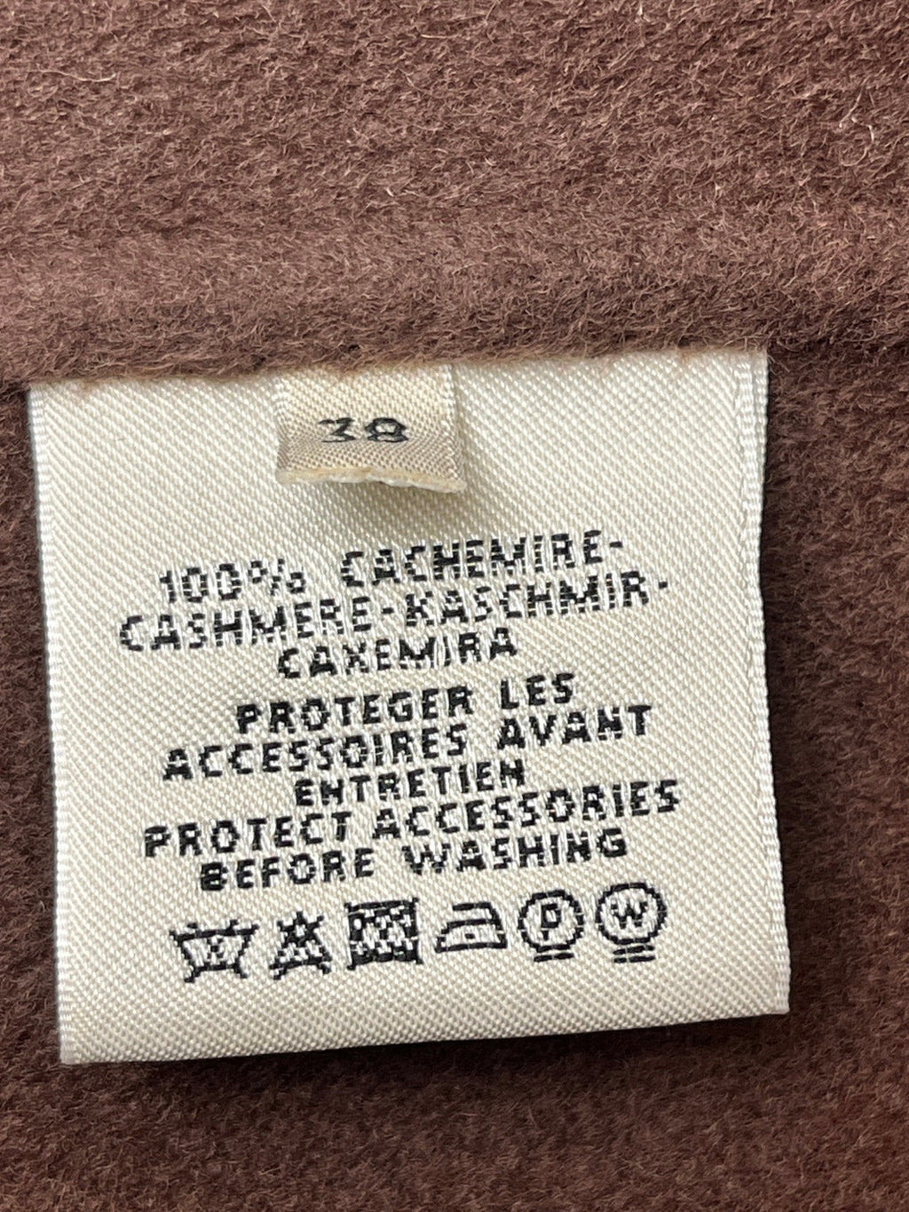 HERMES 25S CASHMERE COAT 212