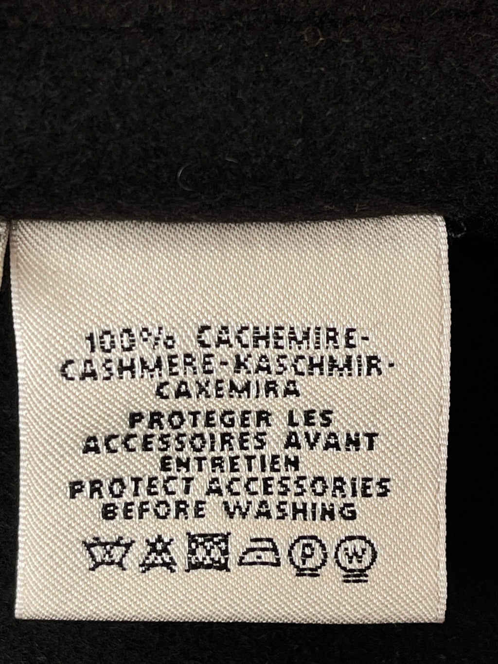 HERMES 25S SHORT CASHMERE COAT 211